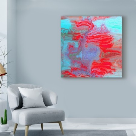 Trademark Fine Art Danielle Harrington 'Coral Glass Ii' Canvas Art, 14x14 WAG03034-C1414GG